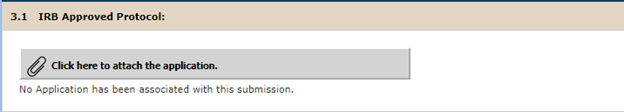 GW iRIS Screenshot of Continuing Review